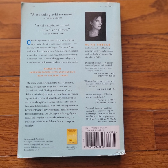 Alice Sebold Paperback - Picture 2 of 2